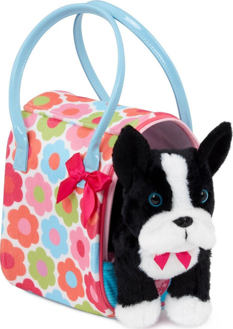 Pucci Pups - Pucci Hund Bamse I Blomstret Taske