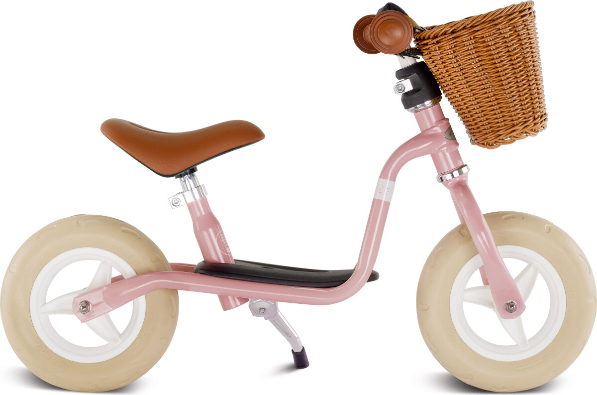 Puky - Løbecykel Med Kurv - Lr M - Børn Fra 2 År - Rosa