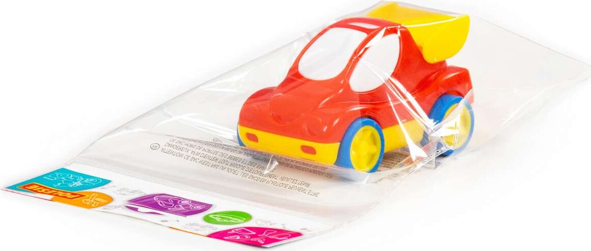 Legetøjs Racerbil - Pull-Back - Polesie - Assorteret