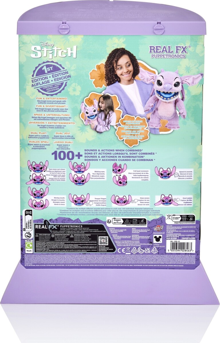 Puppetronic - Real Fx Disney Angel Interaktivt Kæledyr