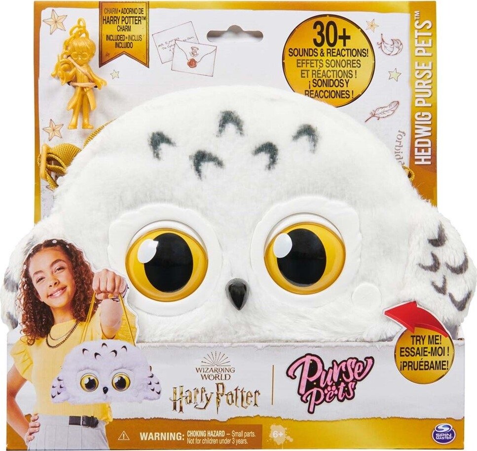 Purse Pets Taske - Harry Potter - Hedwig - Wizarding World
