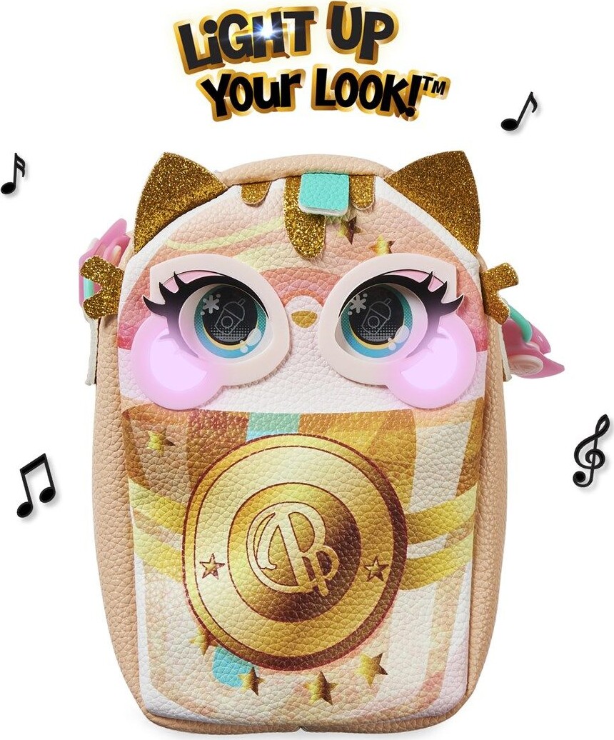 Purse Pets - Taske Med Kat - Over 25 Lyde Og Reaktioner - Catpuchino