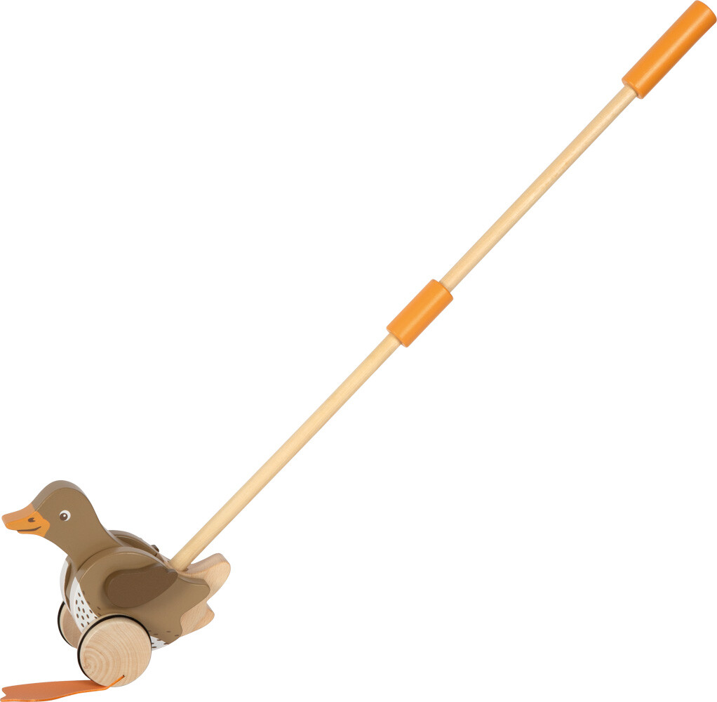 Skubbedyr I Træ - And Med Bevægeligt Hoved - Small Foot