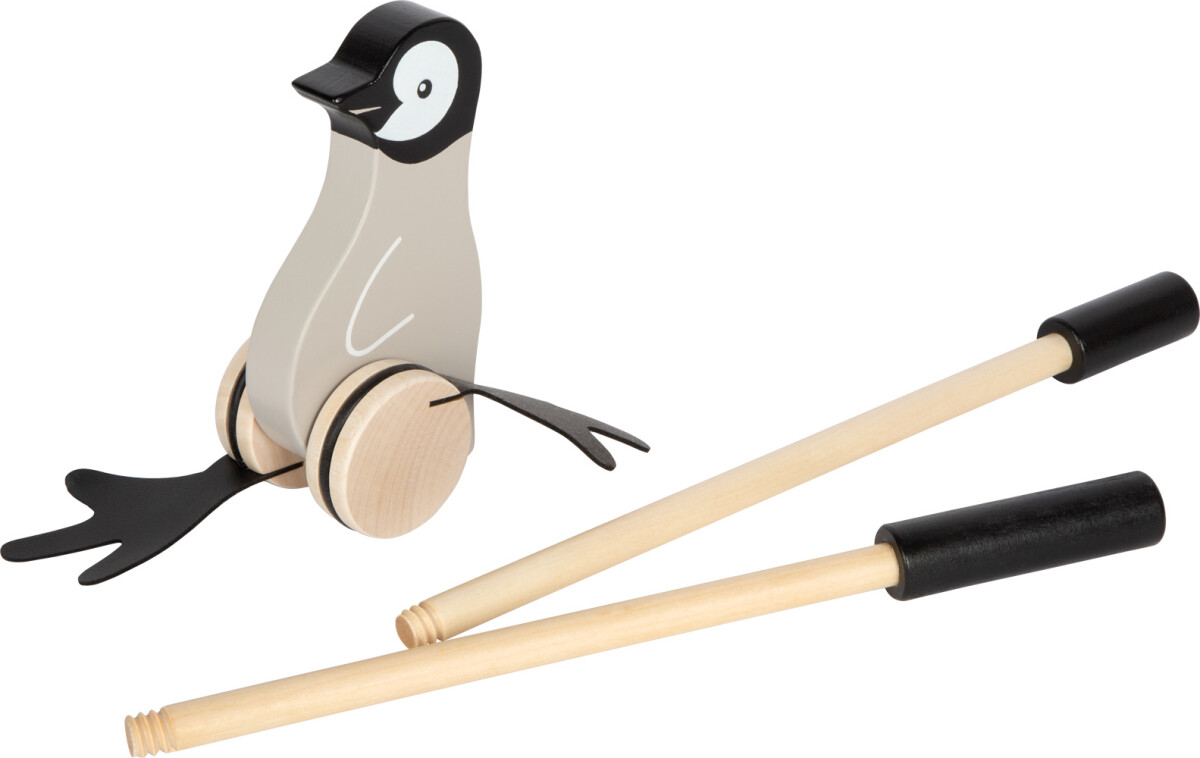 Skubbedyr I Træ - Baby Pingvin - Small Foot