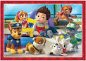 Paw Patrol Puslespil - Super Color - Clementoni - 4 Stk