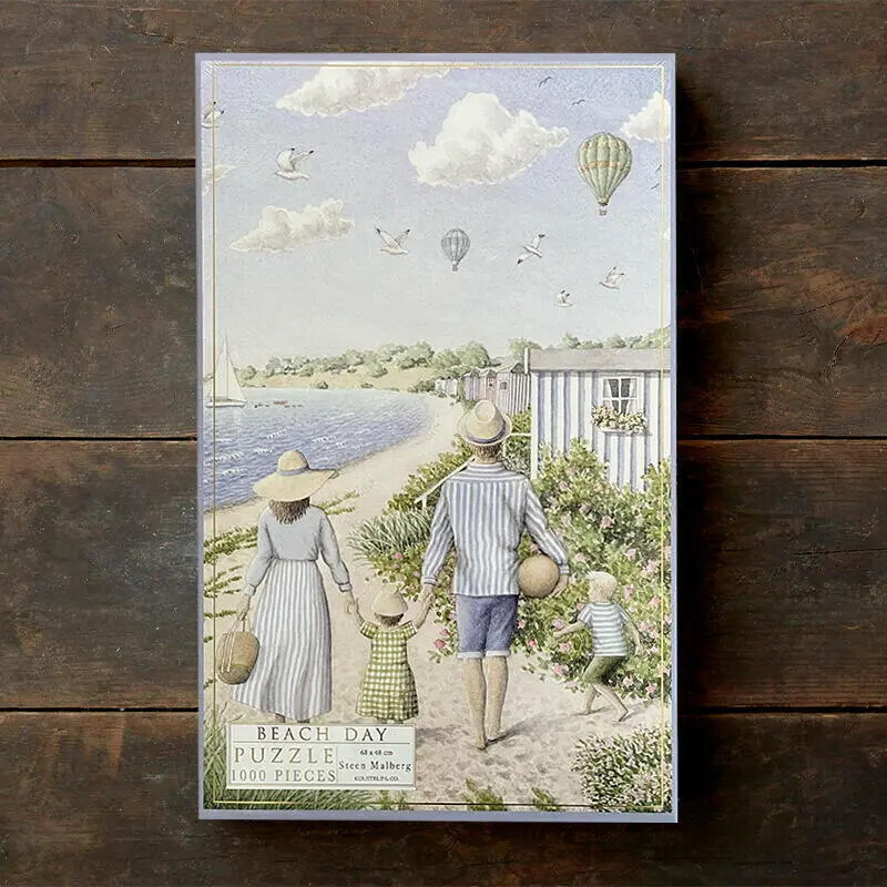 Steen Malberg - Puslespil Med 1000 Brikker - Beach Day