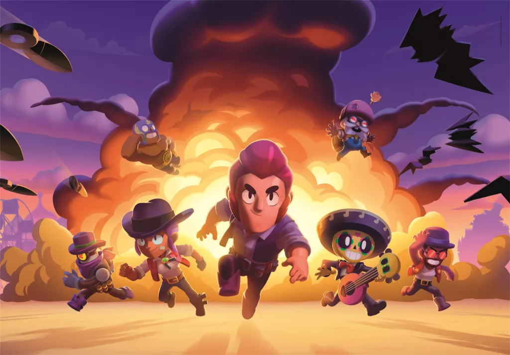 Puslespil Brawl Stars 2026 - 180 Brikker