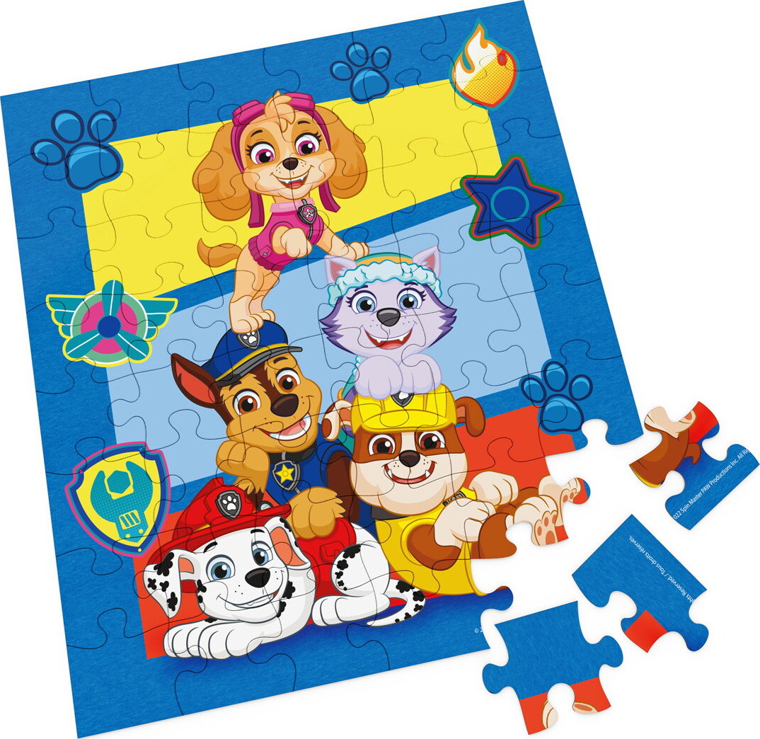 Puslespil Formet Som Karakter - Paw Patrol
