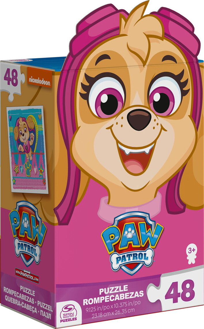 Puslespil Formet Som Karakter - Paw Patrol