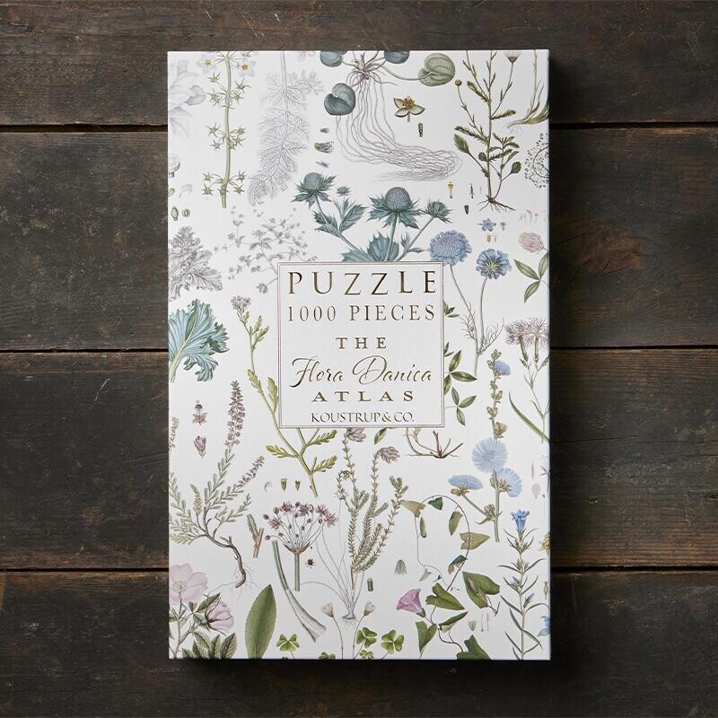 Flora Danica Puslespil - 1000 Brikker - Koustrup Co