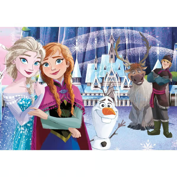 Clementoni - Frozen 2026 Super Color Puzzle - 60 Brikker - Disney