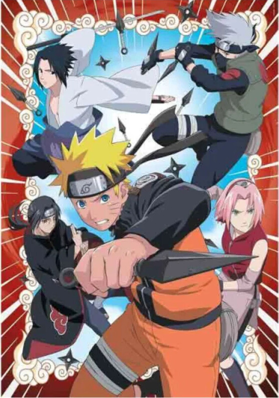 Clementoni Puslespil - Naruto Shippuden - 1000 Brikker
