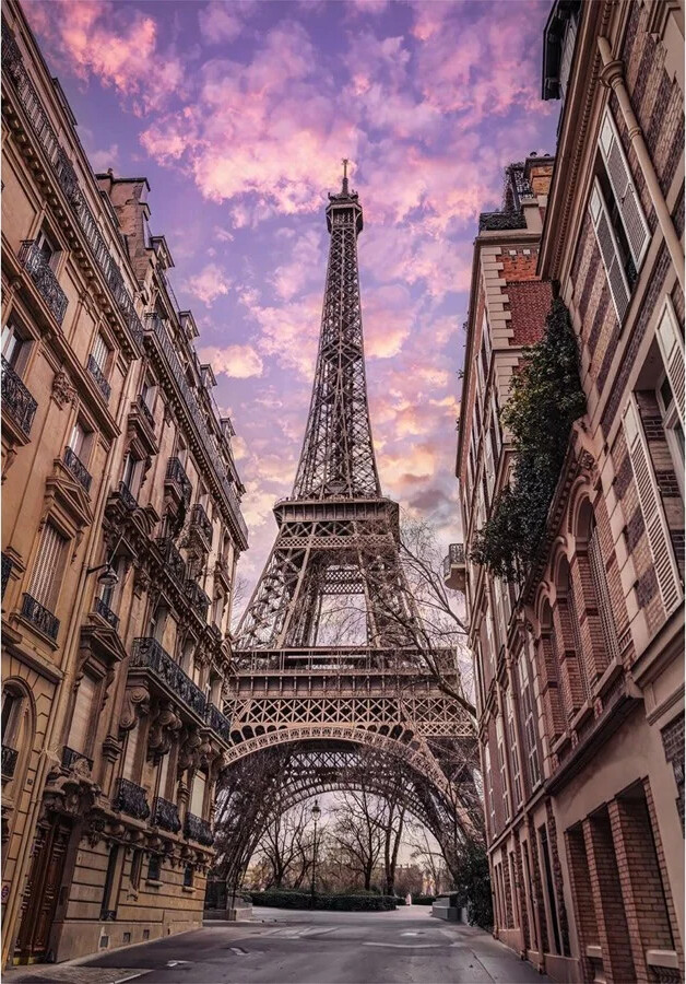 Clementoni - Paris Vågner Puslespil Plakat - 1500 Brikker - Hqc