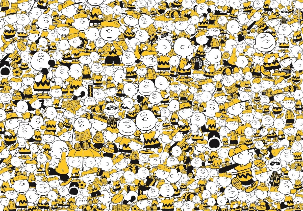 Clementoni - Peanuts Impossible Puzzle - 500 Brikker - Puslespil
