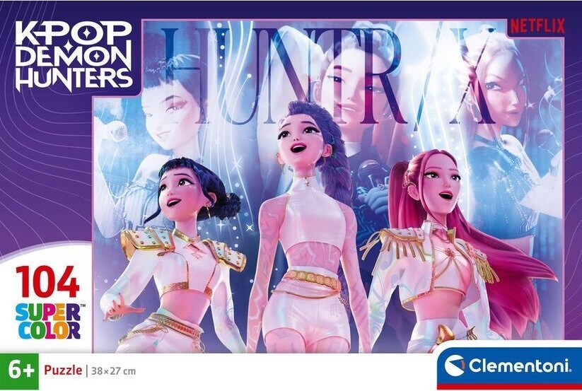 Clementoni - K-Pop Demon Hunters 1 Puzzle - 104 Brikker - Netflix