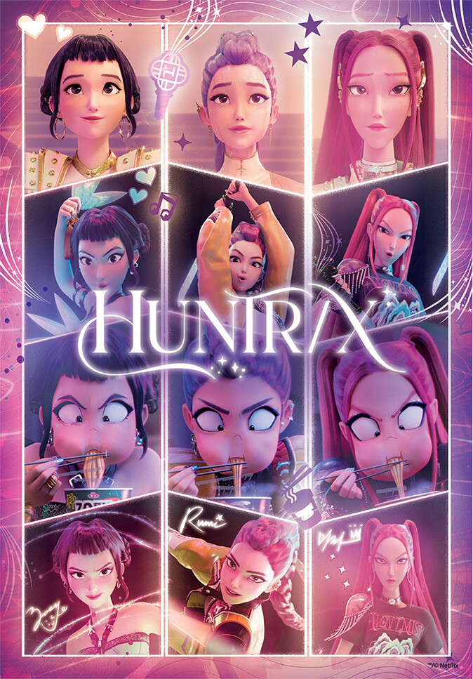 Clementoni - K-Pop Demon Hunters 2 Huntrix Puzzle - 104 Brikker