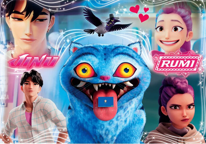 Clementoni - K-Pop Demon Hunters 3 Puzzle - 104 Brikker - Netflix