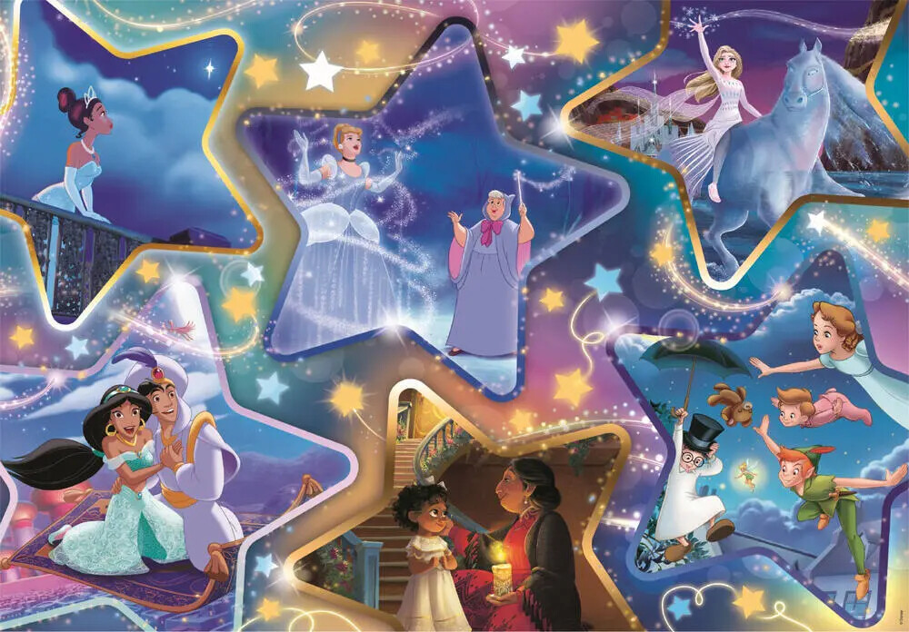 Disney Puslespil - Magiske Øjeblikke - Super Color - 104 Brikker