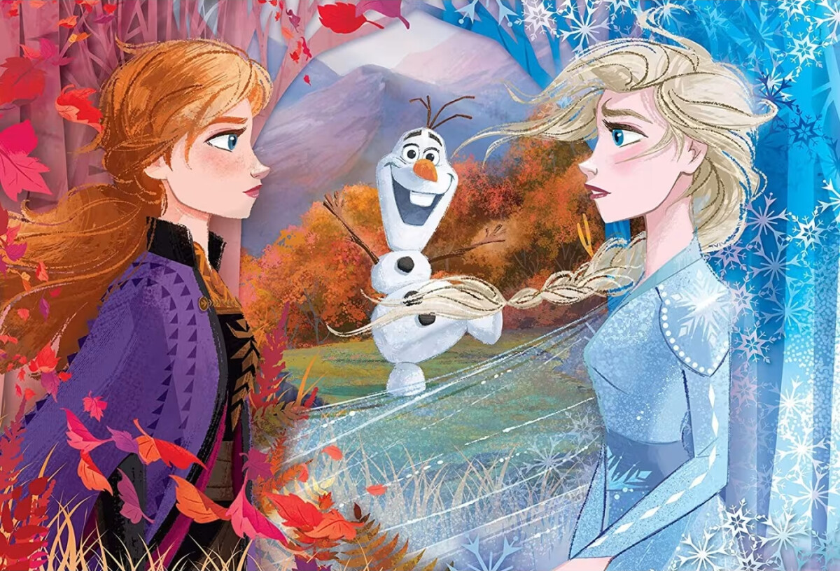 Clementoni - Frozen 2 Puzzle - 60 Brikker - Frost 2 Maxi Puslespil