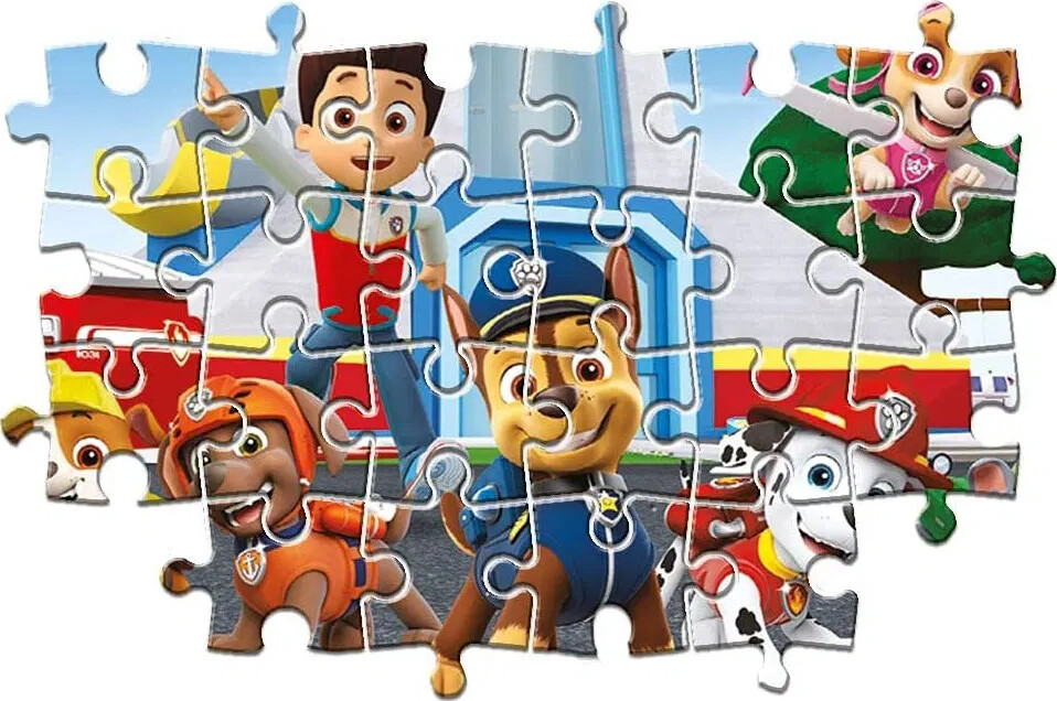 Clementoni - Paw Patrol Maxi Supercolor Puzzle - 104 - Puslespil