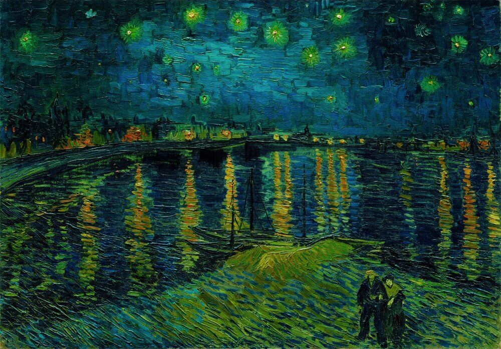 Clementoni - Starry Night Over The Rhone - Van Gogh - 1000