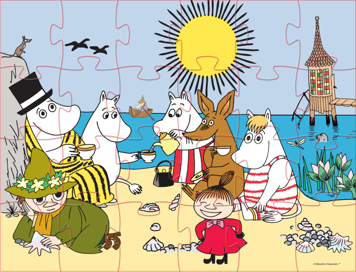 Mumitroldene Puslespil - My - 24 Brikker