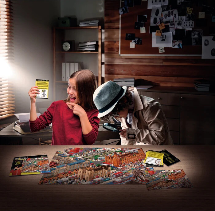 Clementoni Puslespil - Mysterie - Hackere I London - 300 Brikker