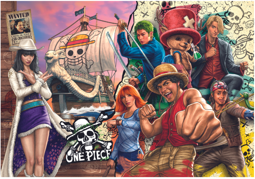 Clementoni - One Piece 2026 Super Puzzle - 180 Brikker