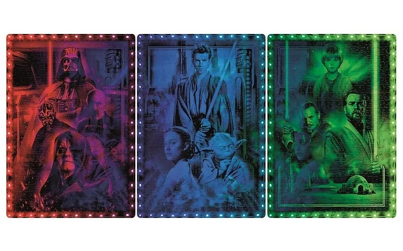 Clementoni - Star Wars Puslespil - Epi-Ii-Iii - Metamorphic Art Collection