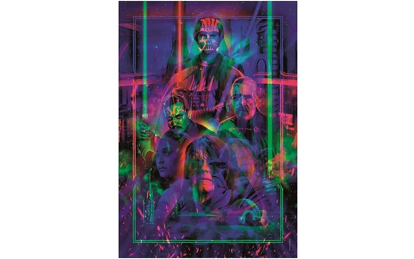 Clementoni - Star Wars Puslespil - Epi-Ii-Iii - Metamorphic Art Collection