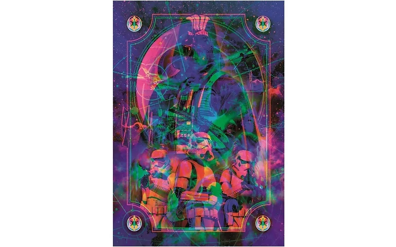 Clementoni - Star Wars - Metamorphic Art Collection Puzzle Iv-V-Vi
