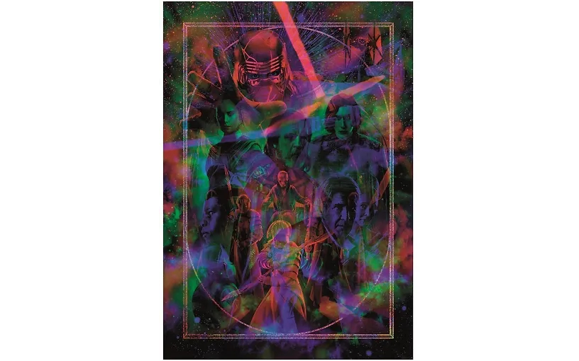 Clementoni - Star Wars Puslespil - Epvii-Viii - Metamorphic Art Collection