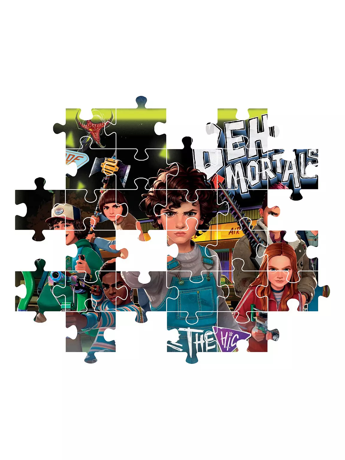 Clementoni - Stranger Things Tales From 85 Puzzle - 180 Brikker