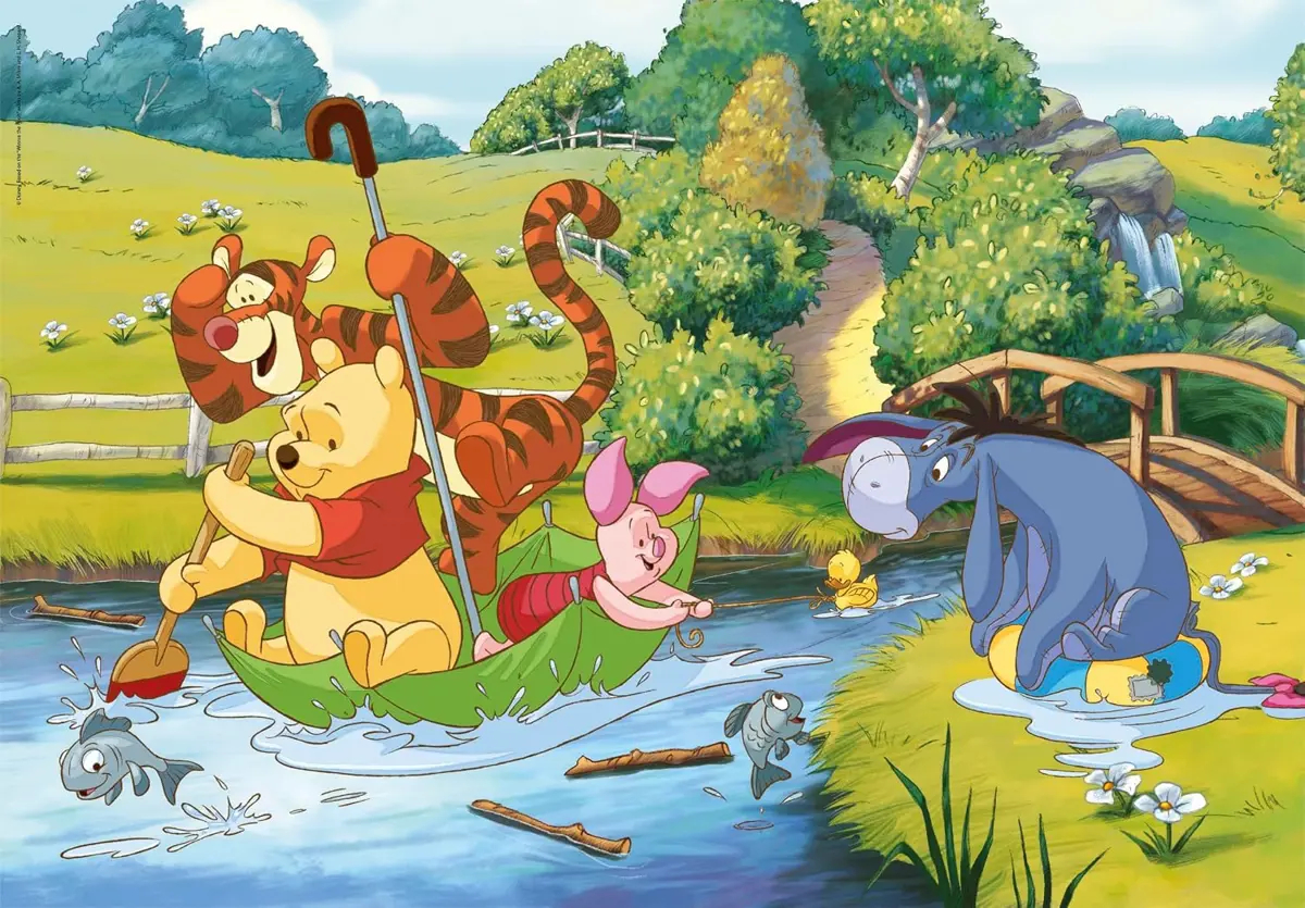 Puslespil Winnie The Pooh 2026 - 2X60 Brikker