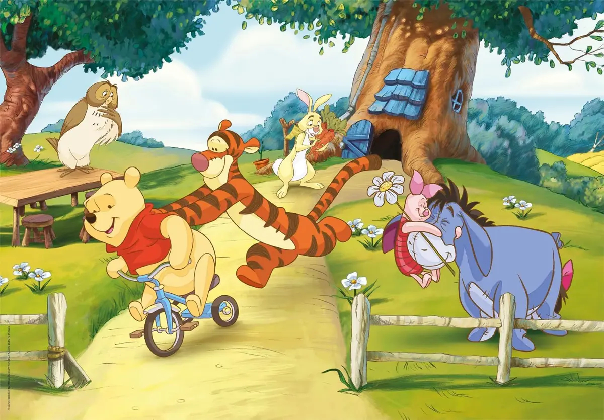 Puslespil Winnie The Pooh 2026 - 2X60 Brikker
