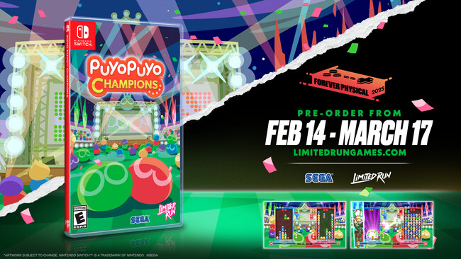 Puyo Puyo Champion Limited Run Import
