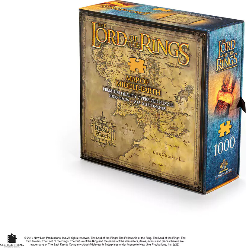 Puzzle - Middle Earths Map