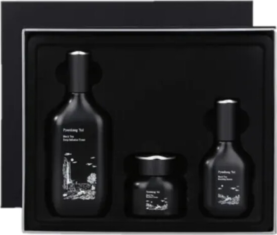 Pyunkang Yul - Black Tea Line Gift Set - Deep Infusion Toner 130 Ml