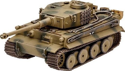 Revell - Pzkpfw Vi Ausf H Tiger Tank Byggesæt - 1 72 - Level 4 - 03262