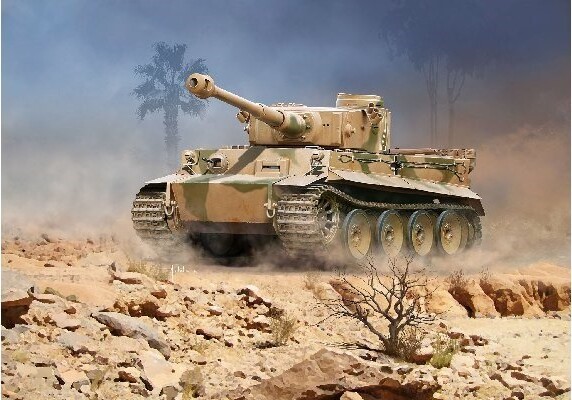 Revell - Pzkpfw Vi Ausf H Tiger Tank Byggesæt - 1 72 - Level 4 - 03262