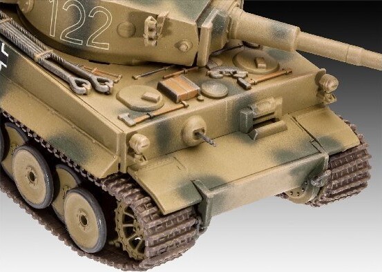 Revell - Pzkpfw Vi Ausf H Tiger Tank Byggesæt - 1 72 - Level 4 - 03262