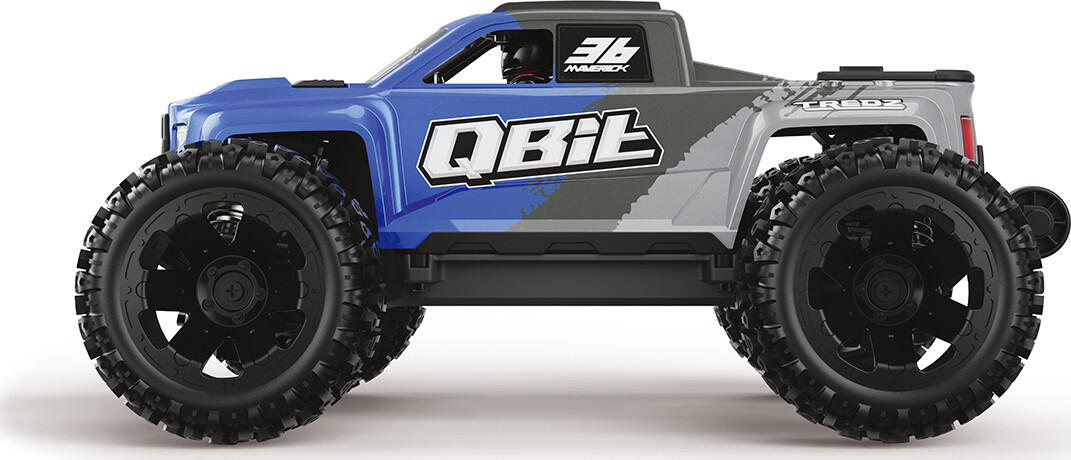 Maverick Rc - Qbit Mt Monster Truck - Blue - 116 - Mv151000