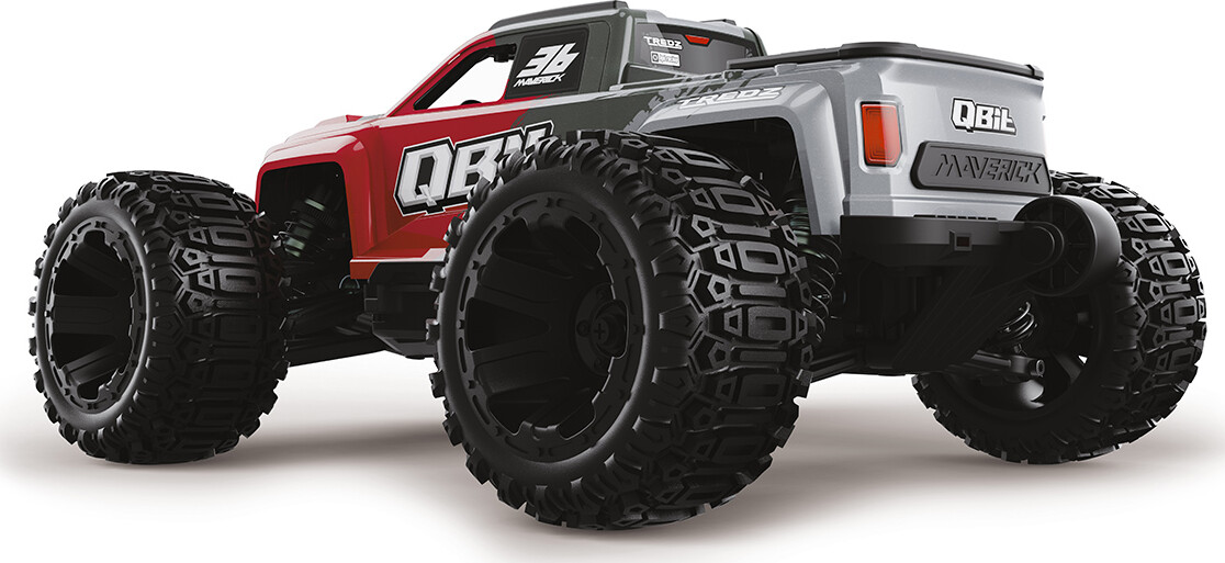 Maverick Rc - Qbit Mt Monster Truck - Red - 116 - Mv151003