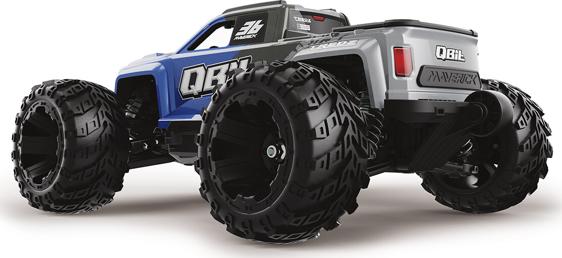 Maverick Rc - Qbit Mt Flux Monster Truck - Blue - 116 - Mv151001