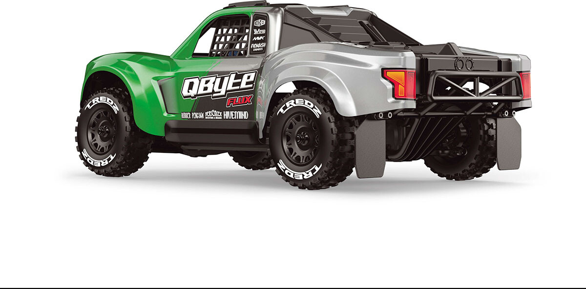 Maverick Rc - Qbyte Flux Sc Truck Bil - 1 12 - Grøn - Mv151202
