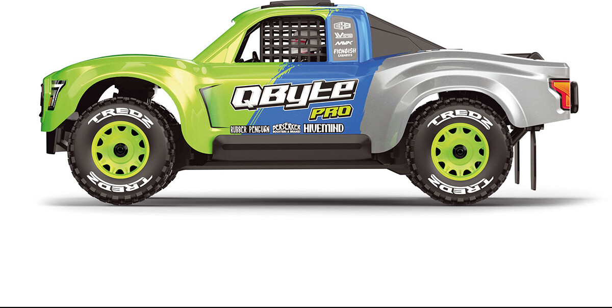 Maverick Rc - Qbyte Sc Pro Sc Truck Bil - 1 12 - Grøn - Mv151203