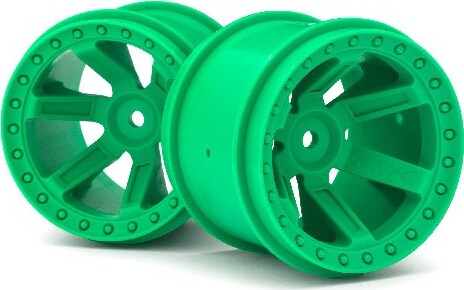 Quantum Mt Wheel Green2Pcs - Mv150161 - Maverick Rc