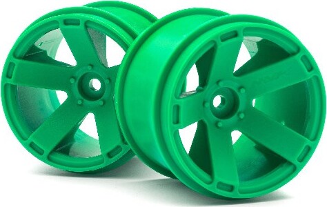 Quantum Xt Wheel Green2Pcs - Mv150164 - Maverick Rc