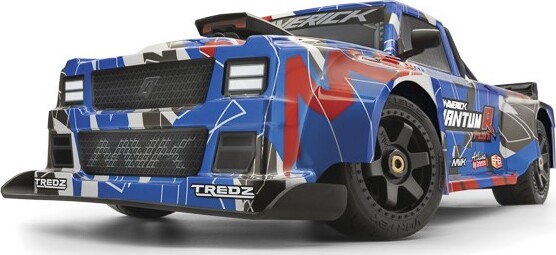 Maverick - Quantumr Flux 4S Fjernstyret Truck - 1 8 - Blå Og Rød -