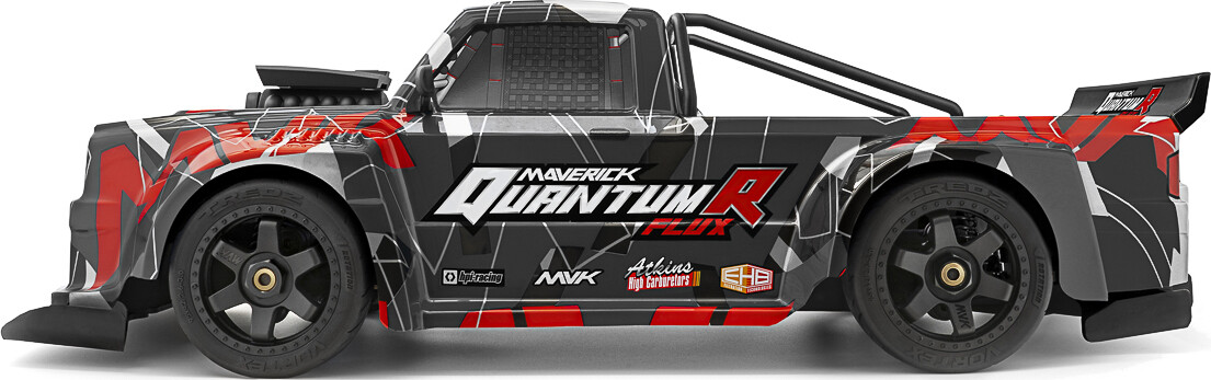 Maverick - Quantumr Flux 4S Fjernstyret Truck - 1 8 - Grå Og Rød -